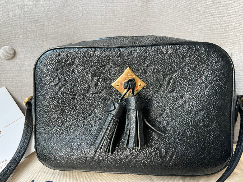 Louis Vuitton Saintonge Black Empreinte (RRP £1520)