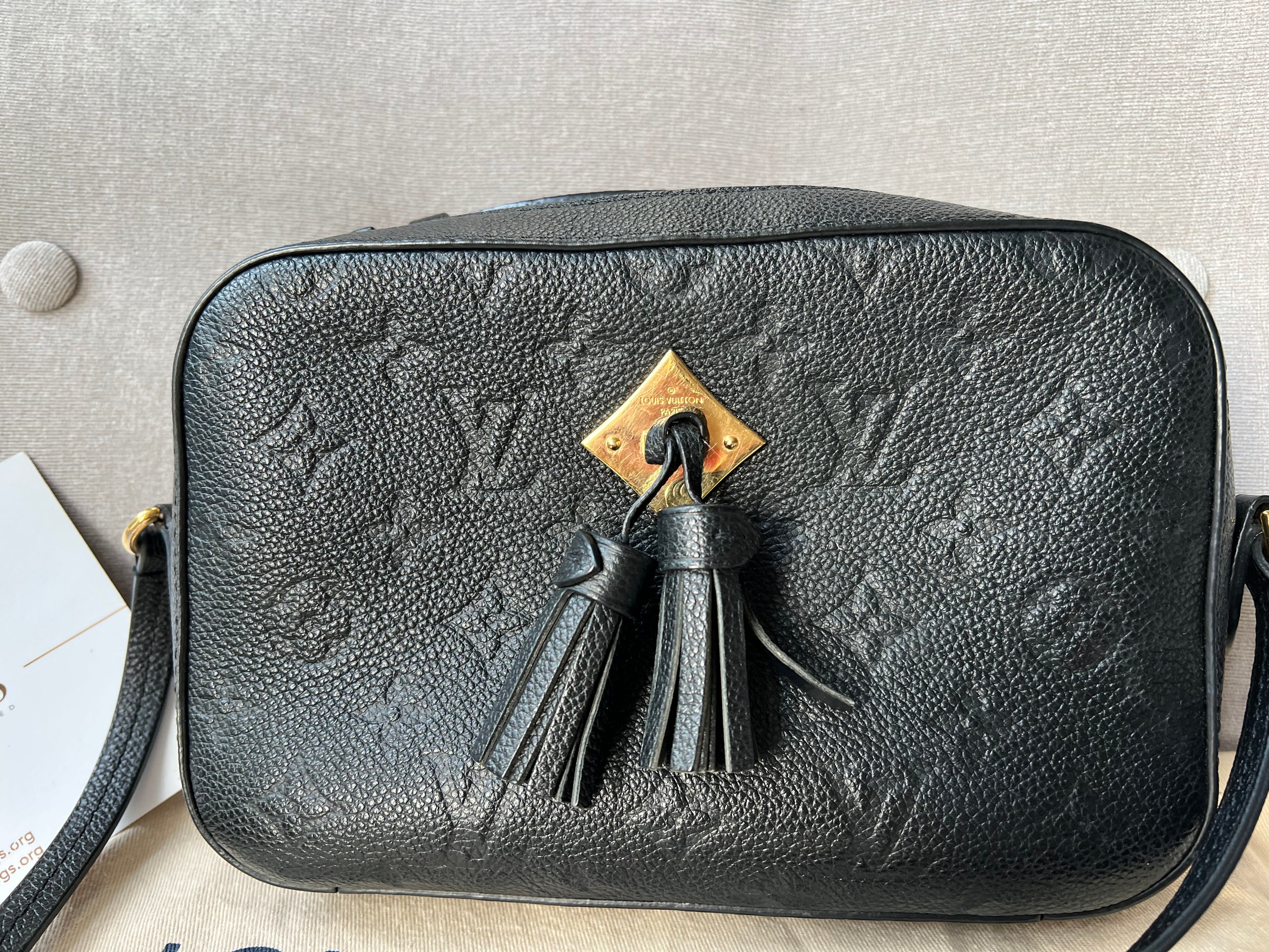 Louis Vuitton Saintonge Black Empreinte (RRP £1520)