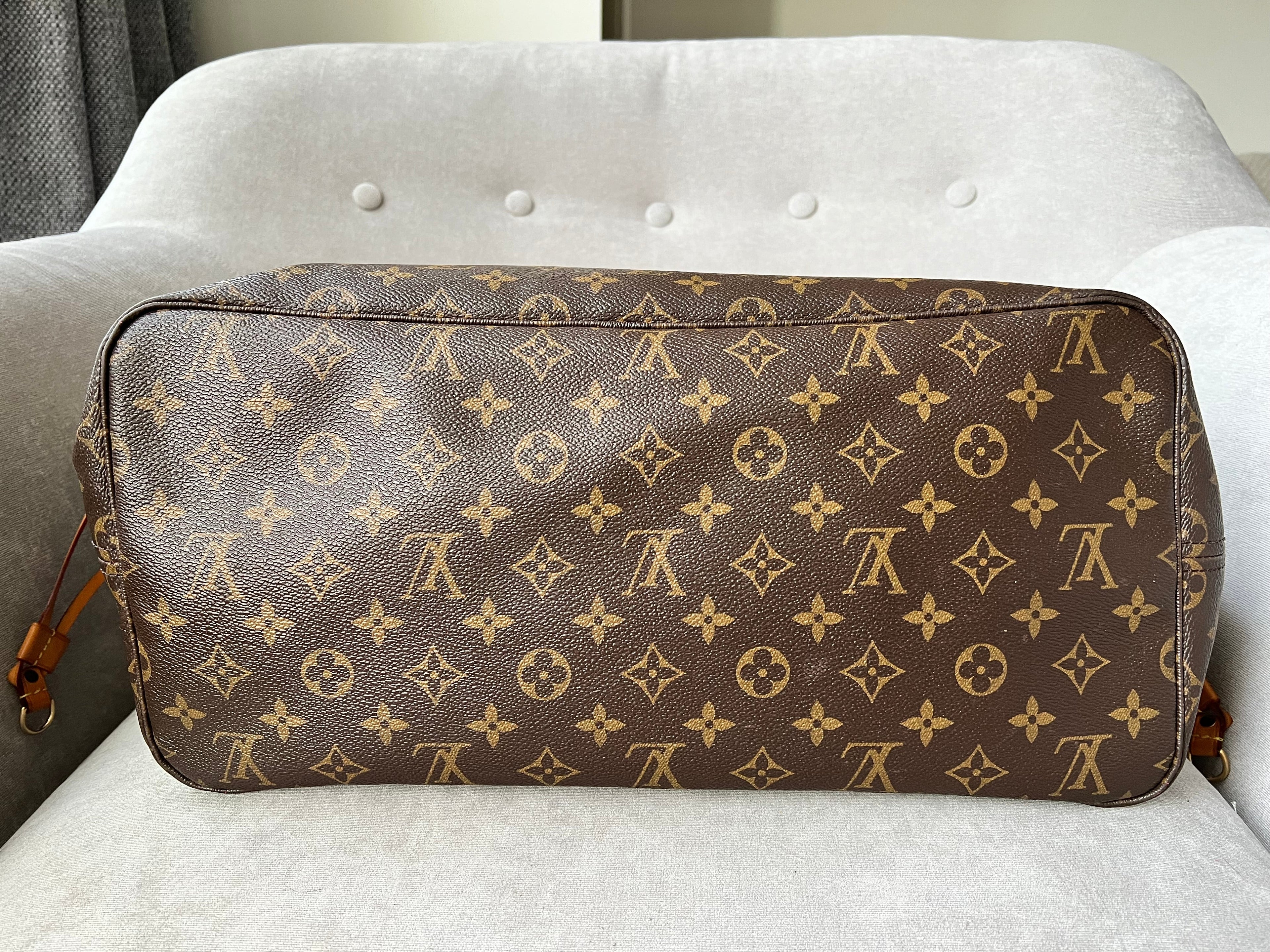 Louis Vuitton Neverfull GM Monogram Pivoine Interior (RRP £1,460)
