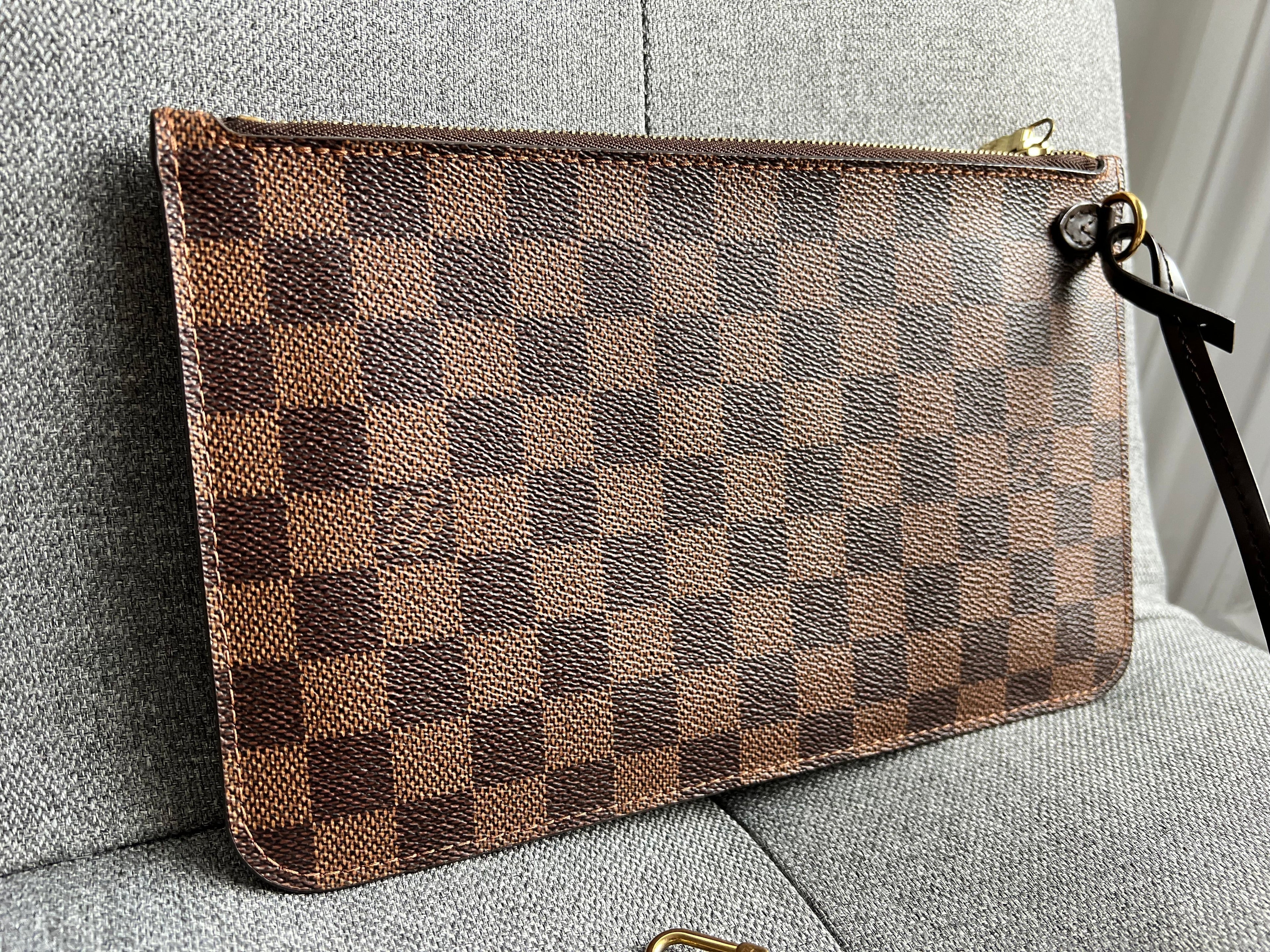 Louis Vuitton Pouch (from Neverfull) in Damier Ebene