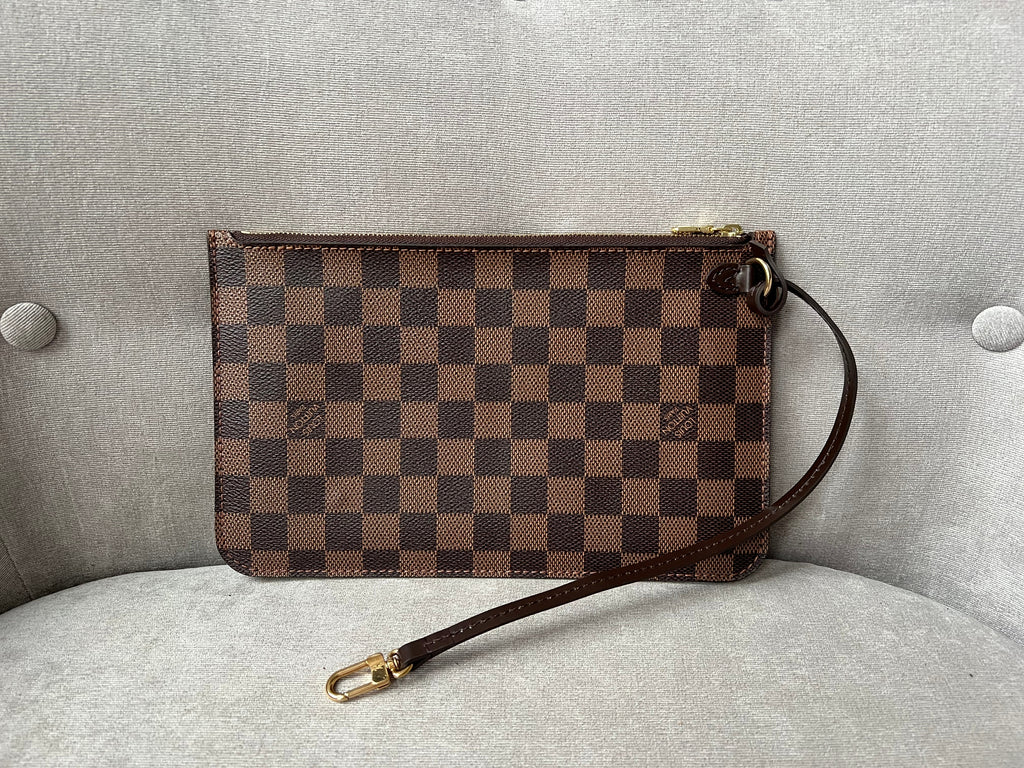 Louis Vuitton Pouch (from Neverfull) in Damier Ebene