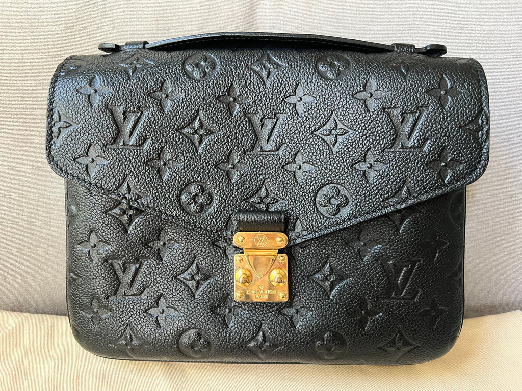Louis Vuitton Pochette Metis Black Empreinte (RRP £2,110)