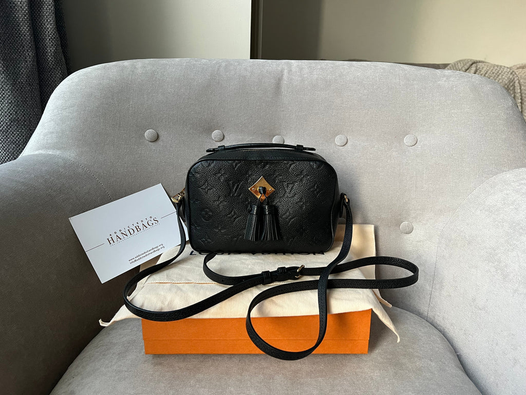 Louis Vuitton Saintonge Black Empreinte (RRP £1520)