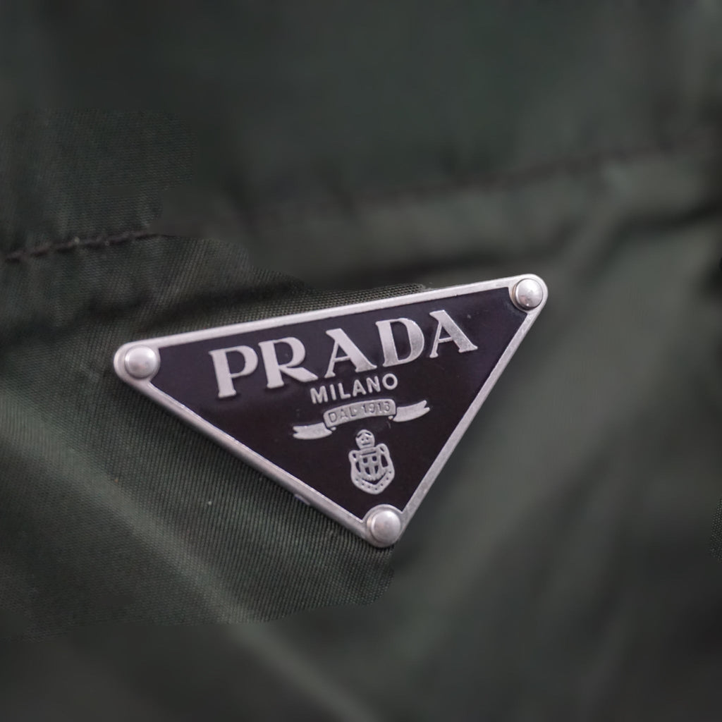 Prada ArmygrÃƒÆ’Ã‚Â¸n Skuldertaske