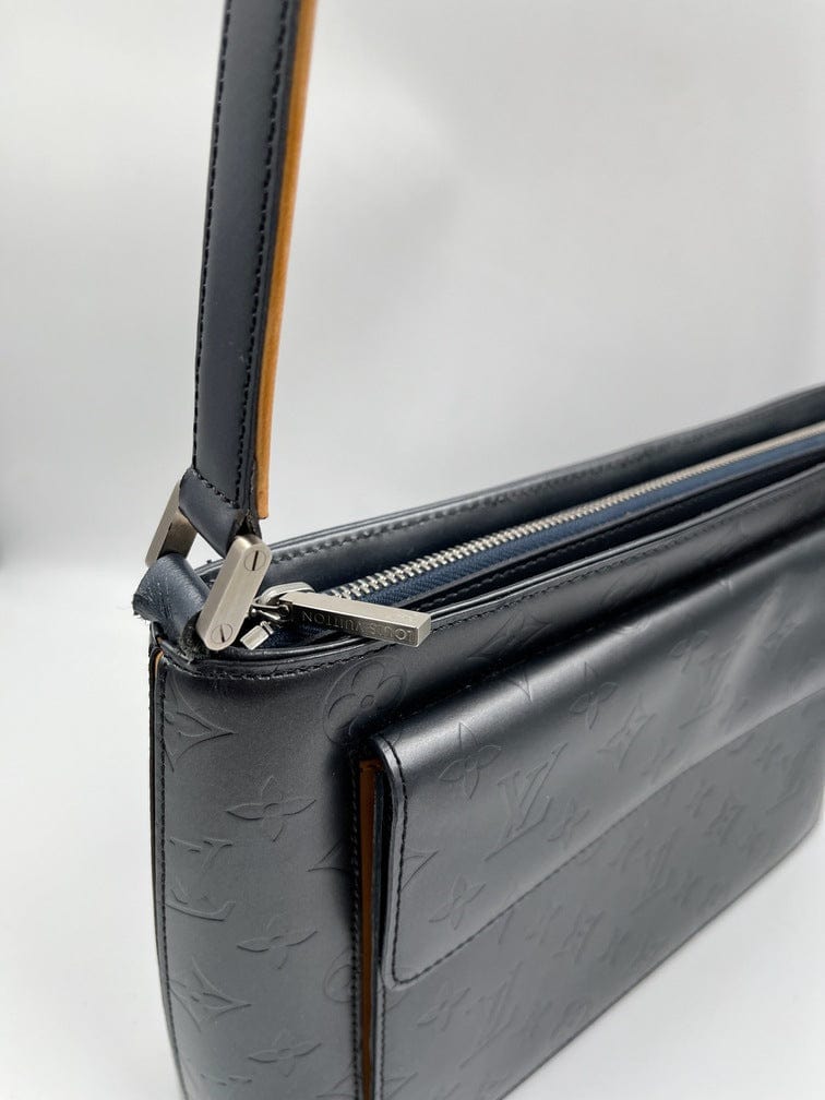 Louis Vuitton Mat Allston Handbag Monogram Vernis