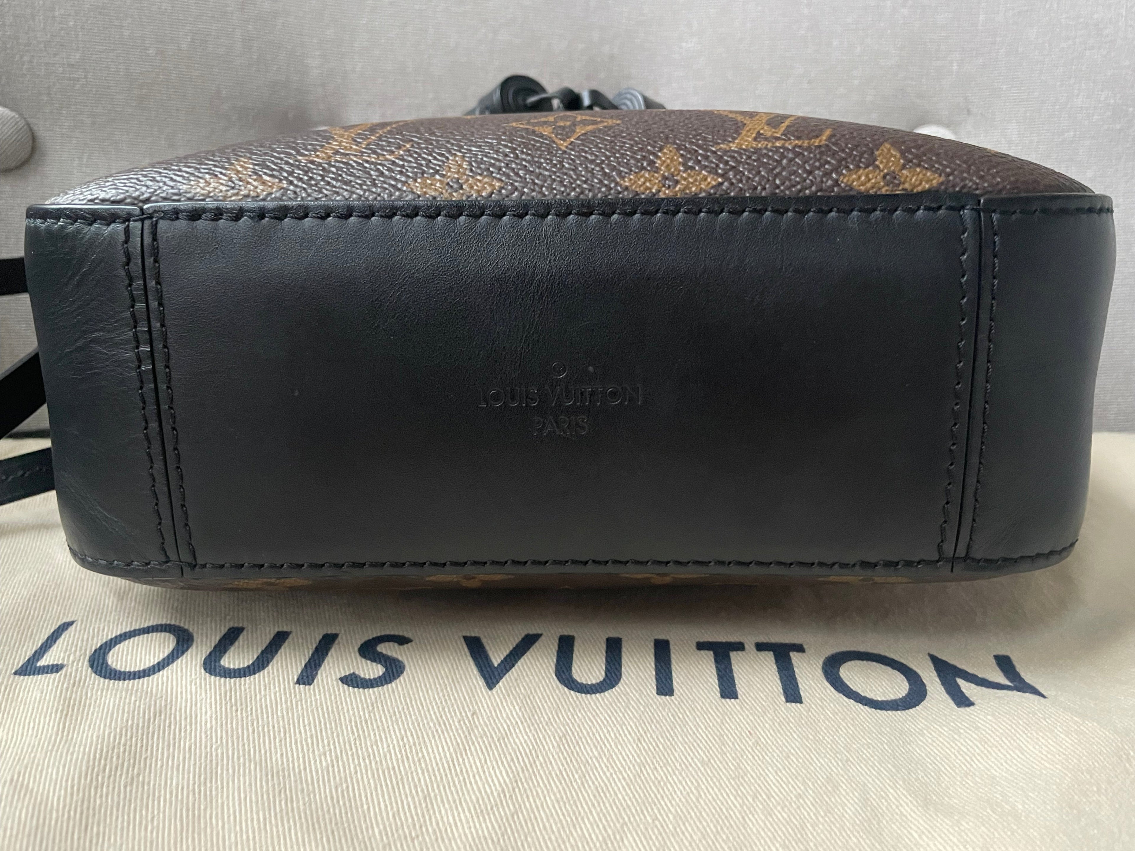 Louis Vuitton Saintonge Black and Monogram