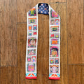 LOUIS VUITTON Silk Lettre A Louis Bandeau