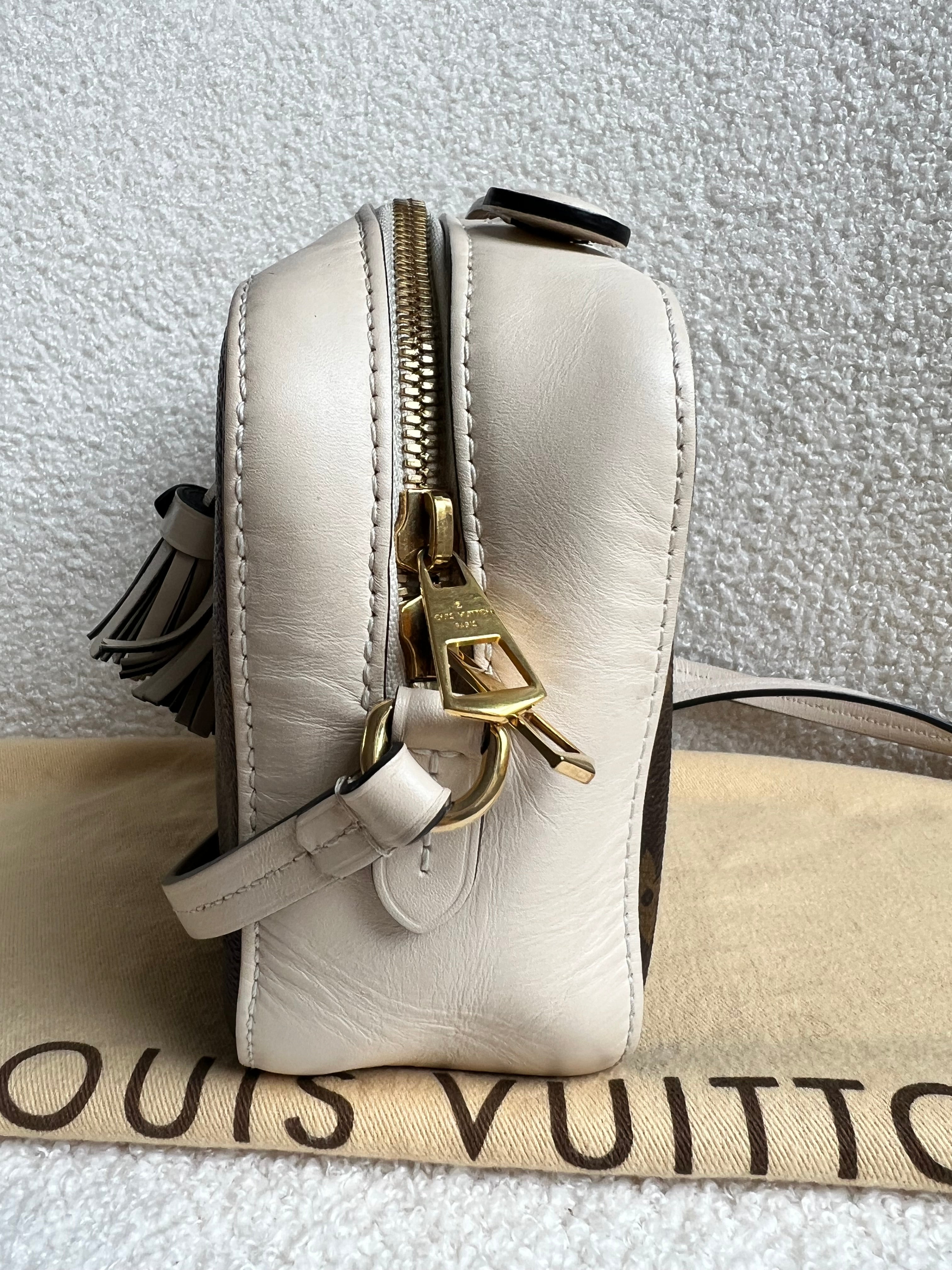 Louis Vuitton Saintonge Monogram Cream
