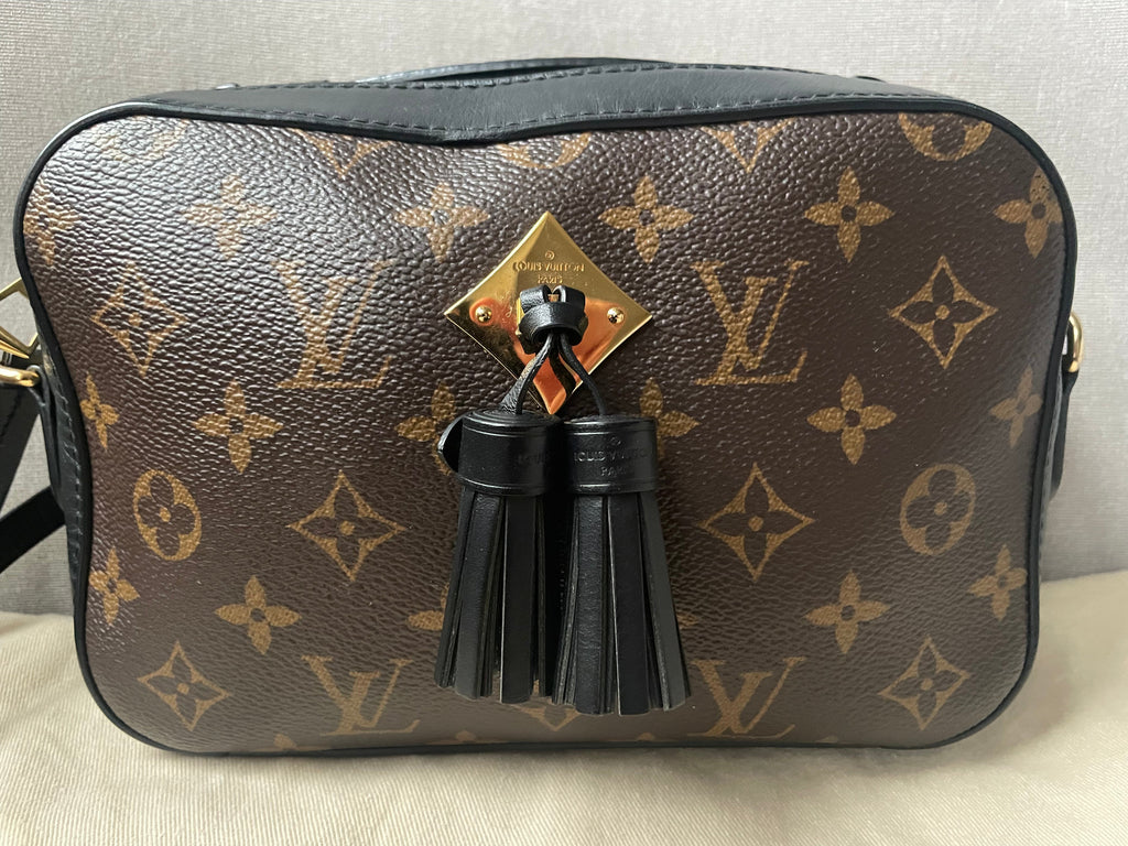 Louis Vuitton Saintonge Black and Monogram