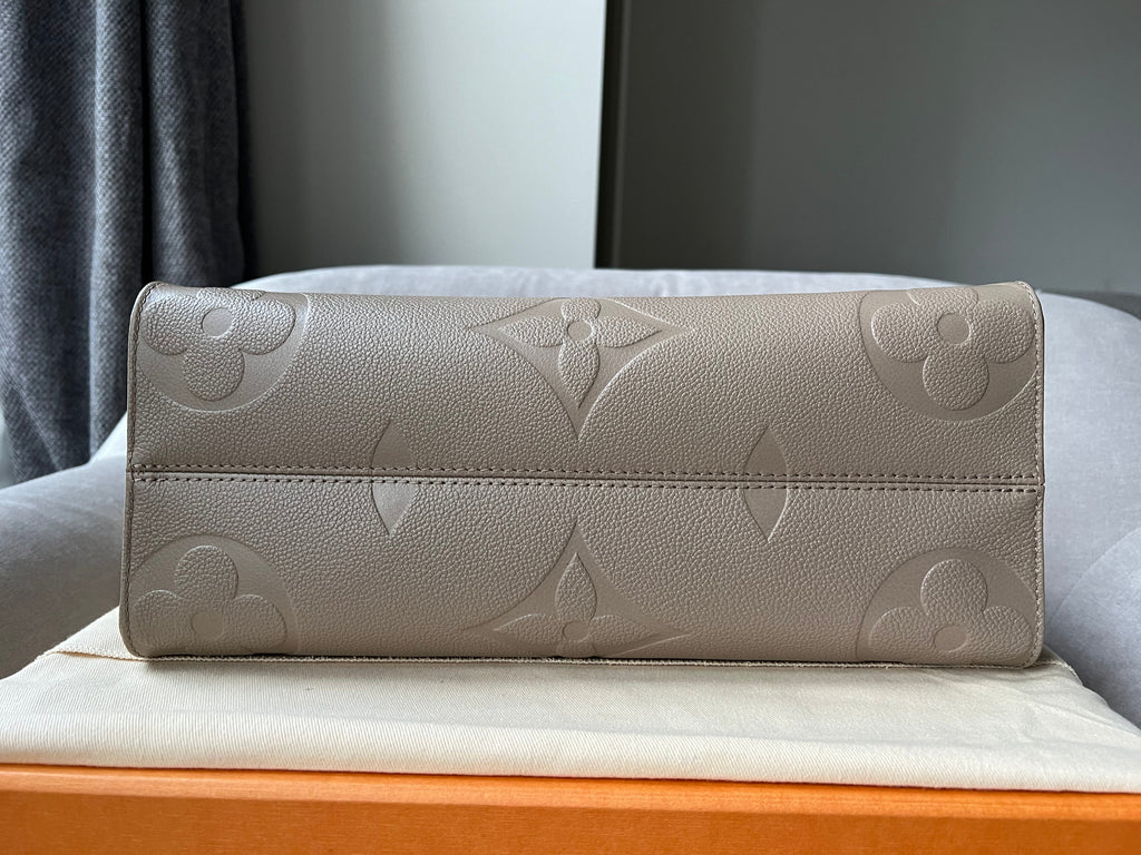 Louis Vuitton On the Go MM Dune Empreinte (RRP £2,480)