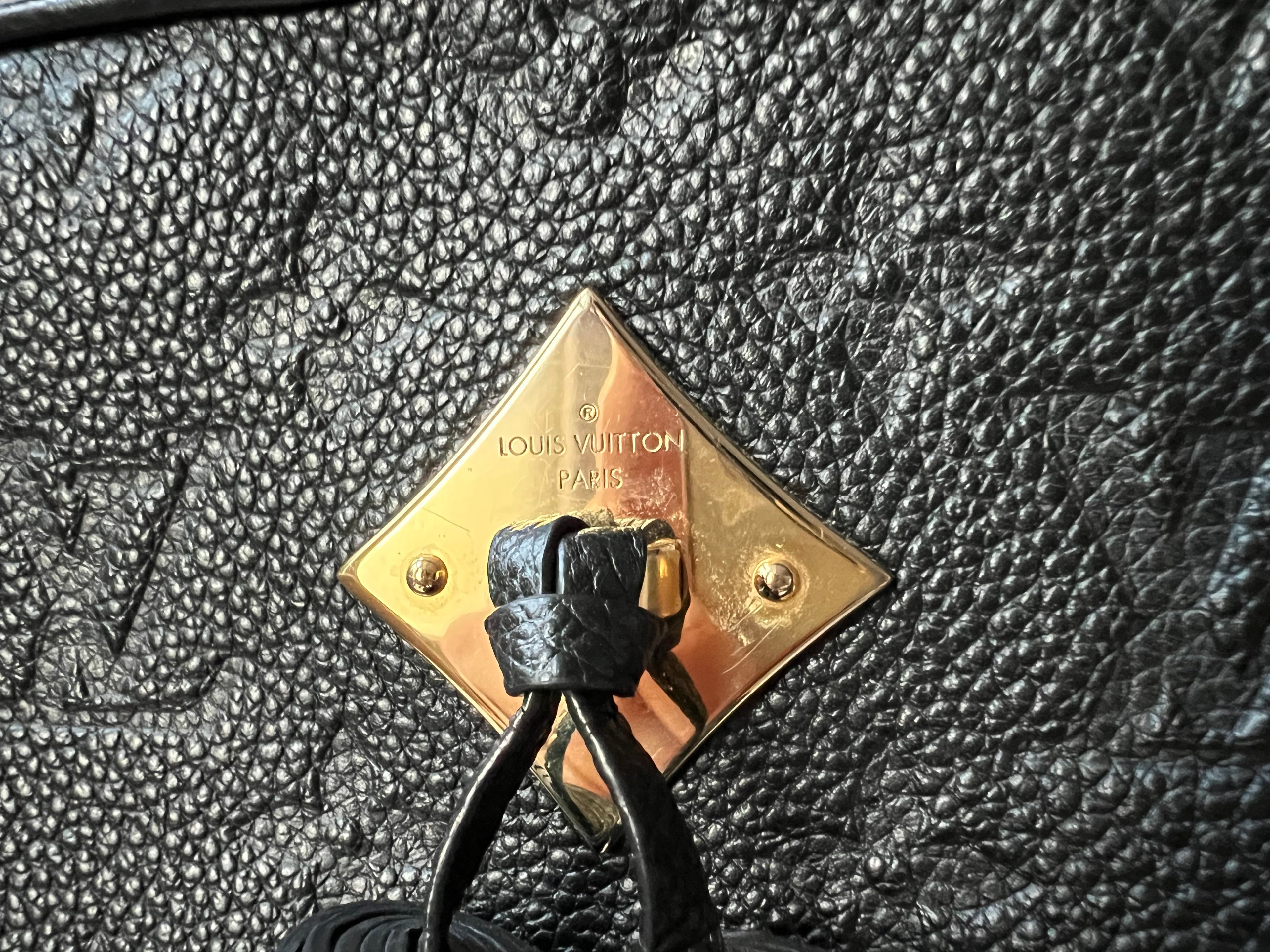 Louis Vuitton Saintonge Black Empreinte (RRP £1520)