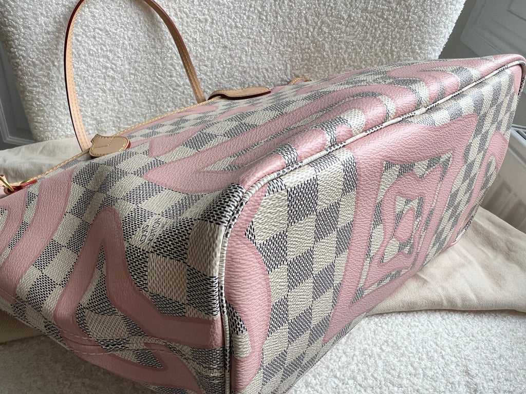 Louis Vuitton Neverfull MM Tahitienne Damier Azur Limited Edition