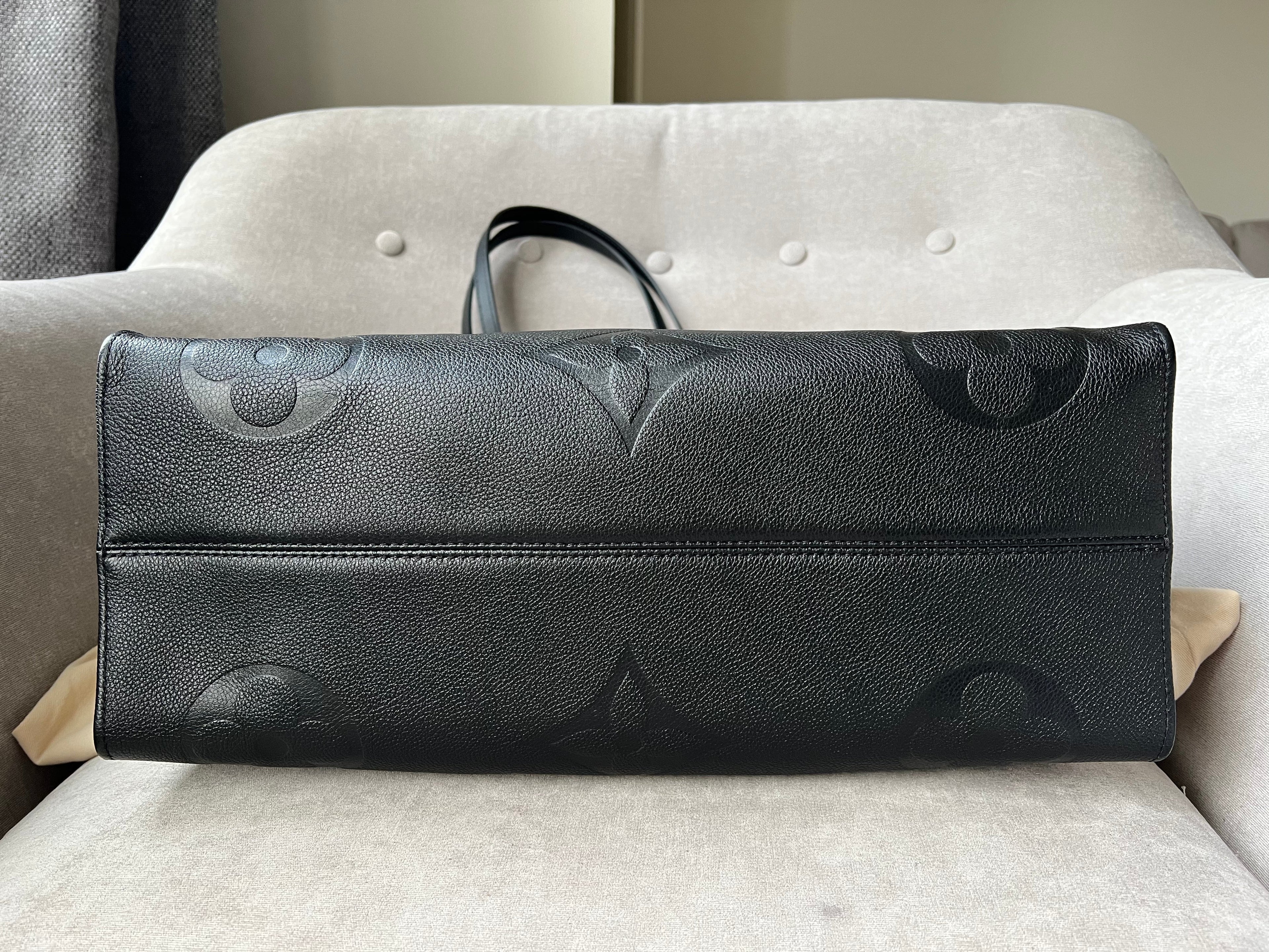 Louis Vuitton On the Go GM Black Empreinte (RRP £2,570)