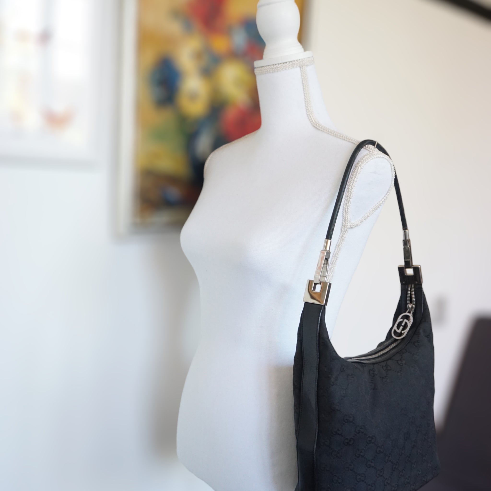 Gucci Sort Skuldertaske