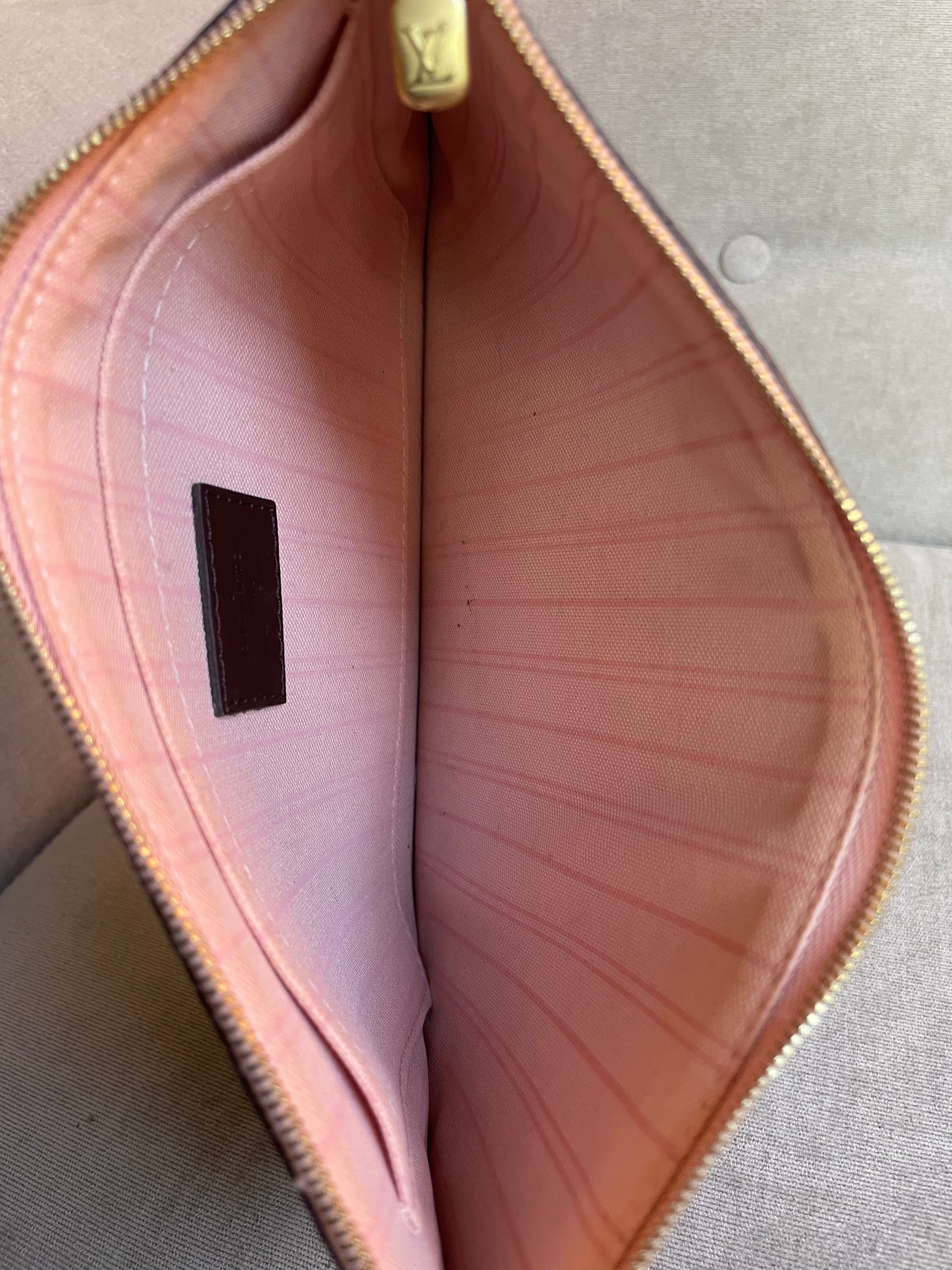 Louis Vuitton Pouch (from Neverfull MM) in Damier Ebene
