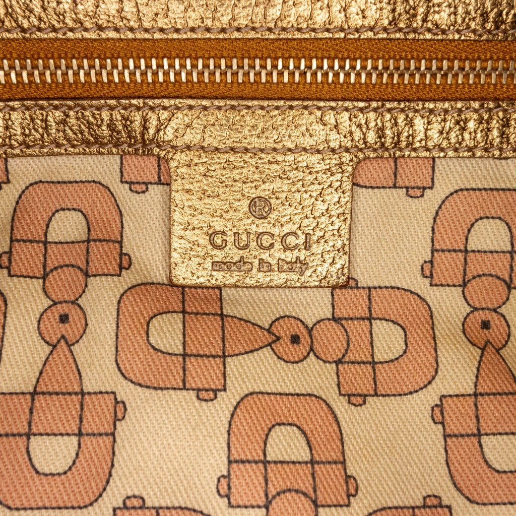 Tan Gucci GG Canvas Jolicoeur Tote