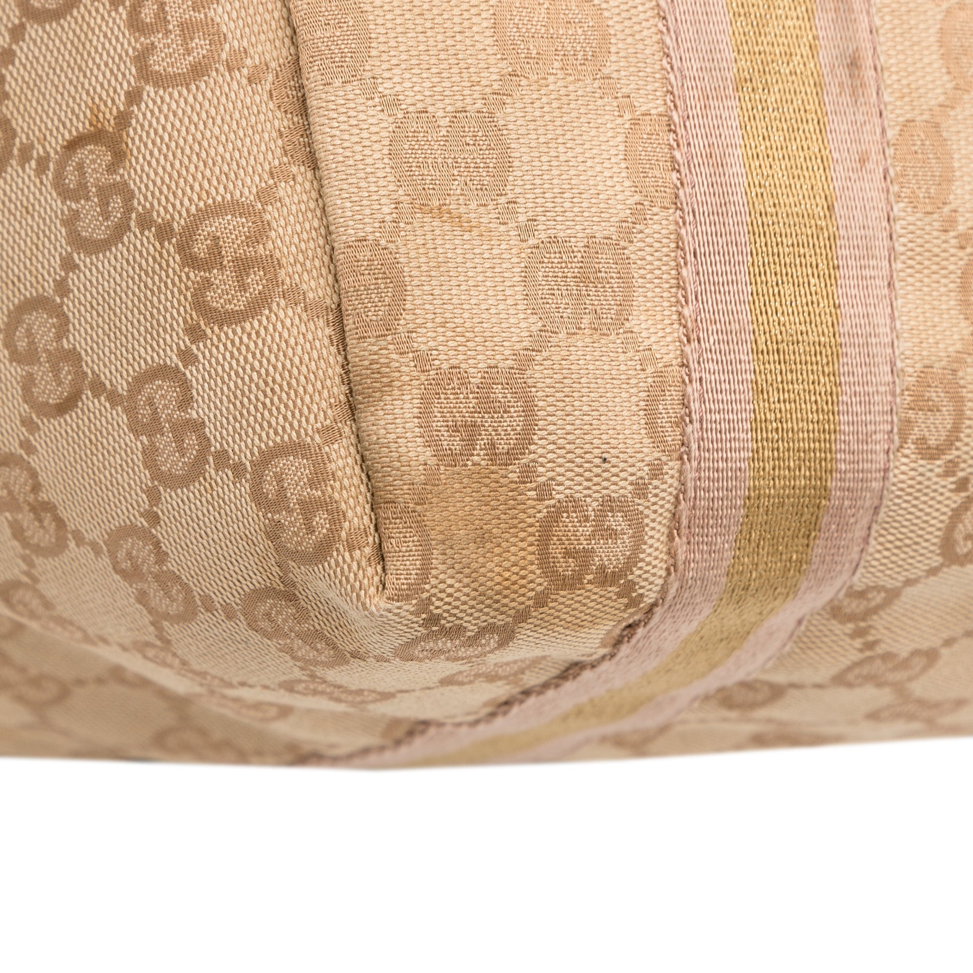 Tan Gucci GG Canvas Jolicoeur Tote