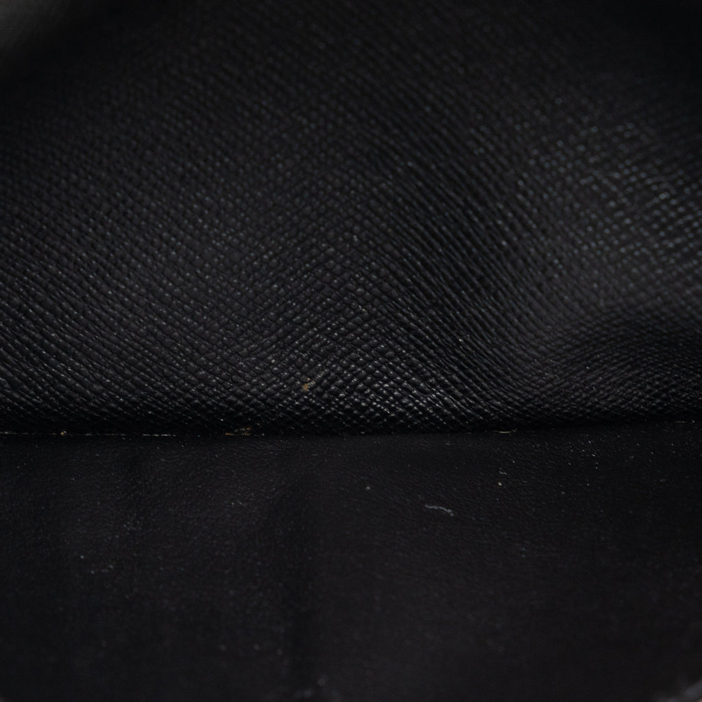 Black Louis Vuitton Taiga Brazza Wallet