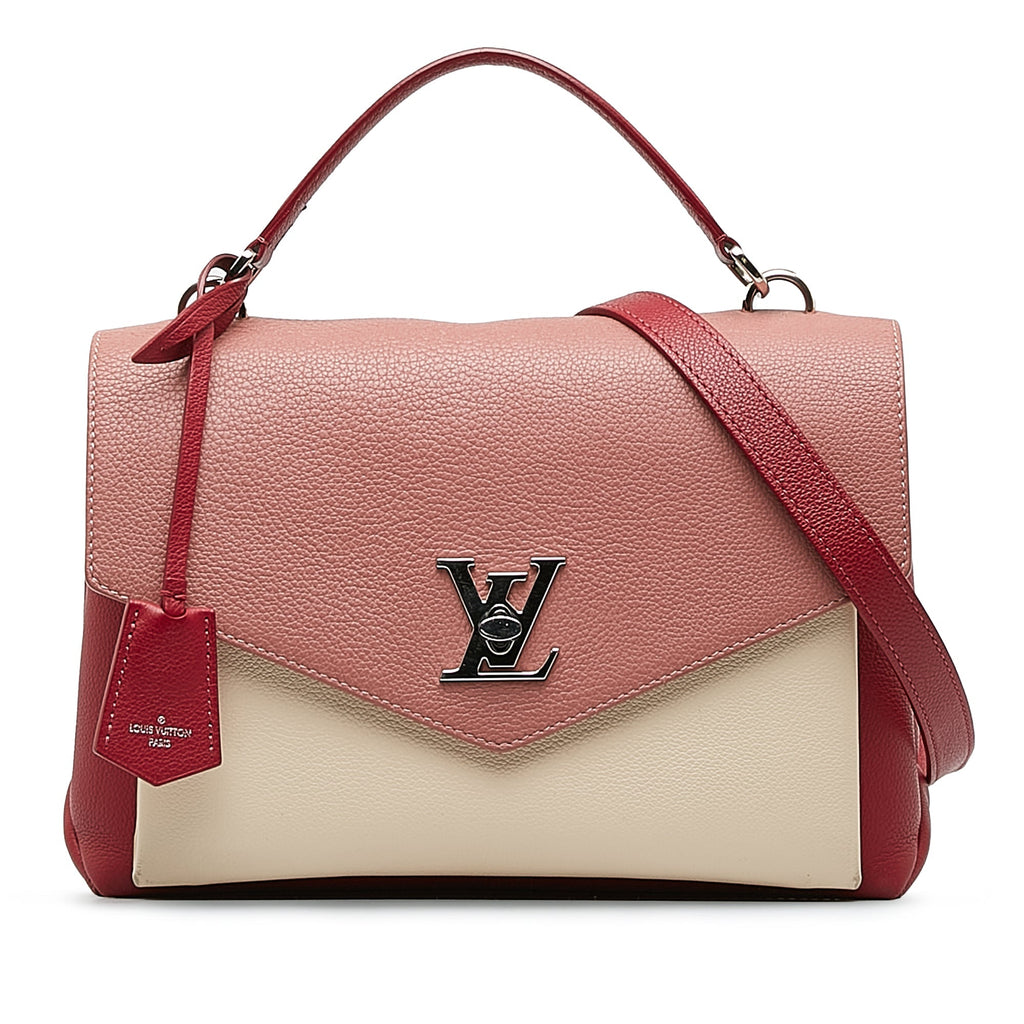 Pink Louis Vuitton MyLockMe Handle Bag Satchel