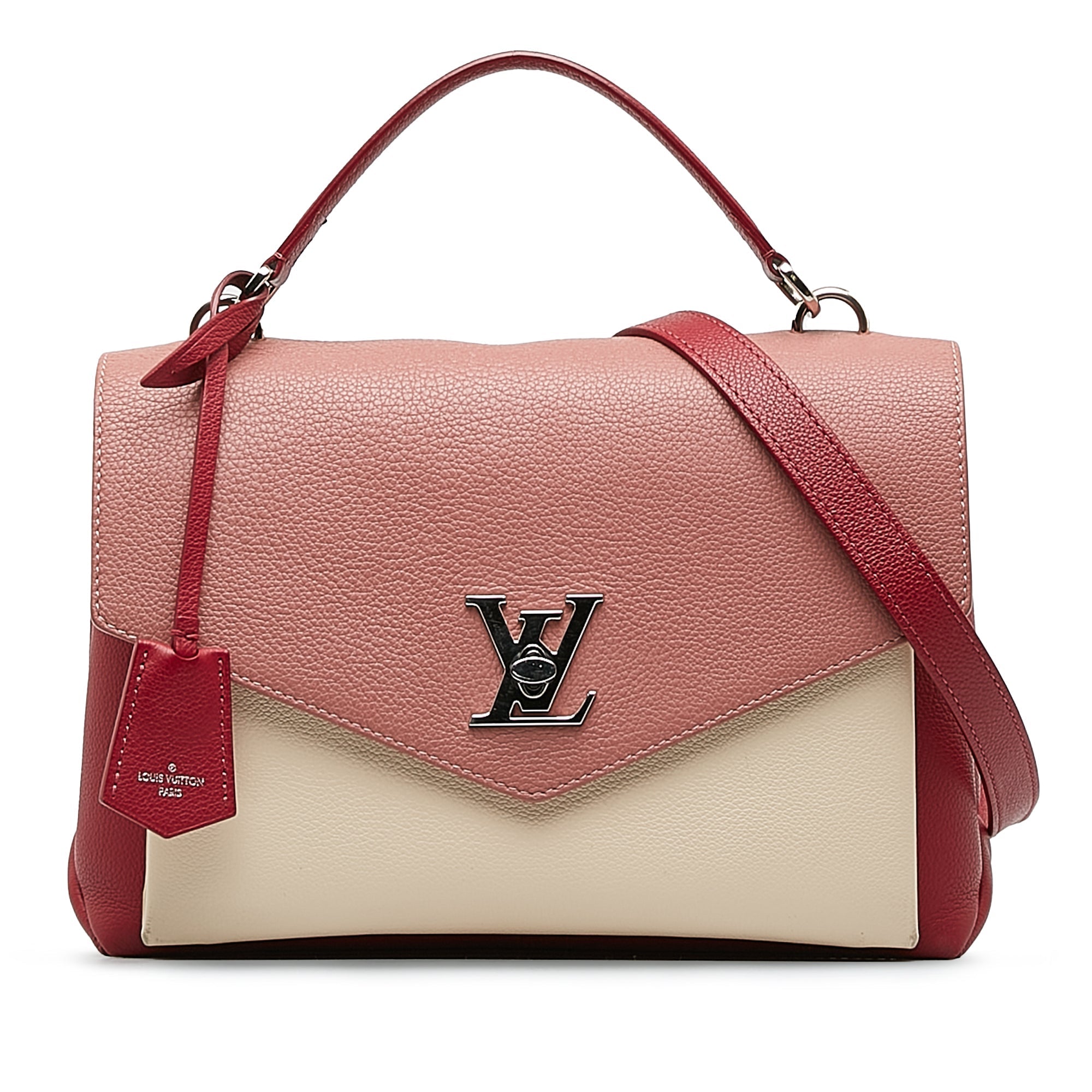 Pink Louis Vuitton MyLockMe Handle Bag Satchel