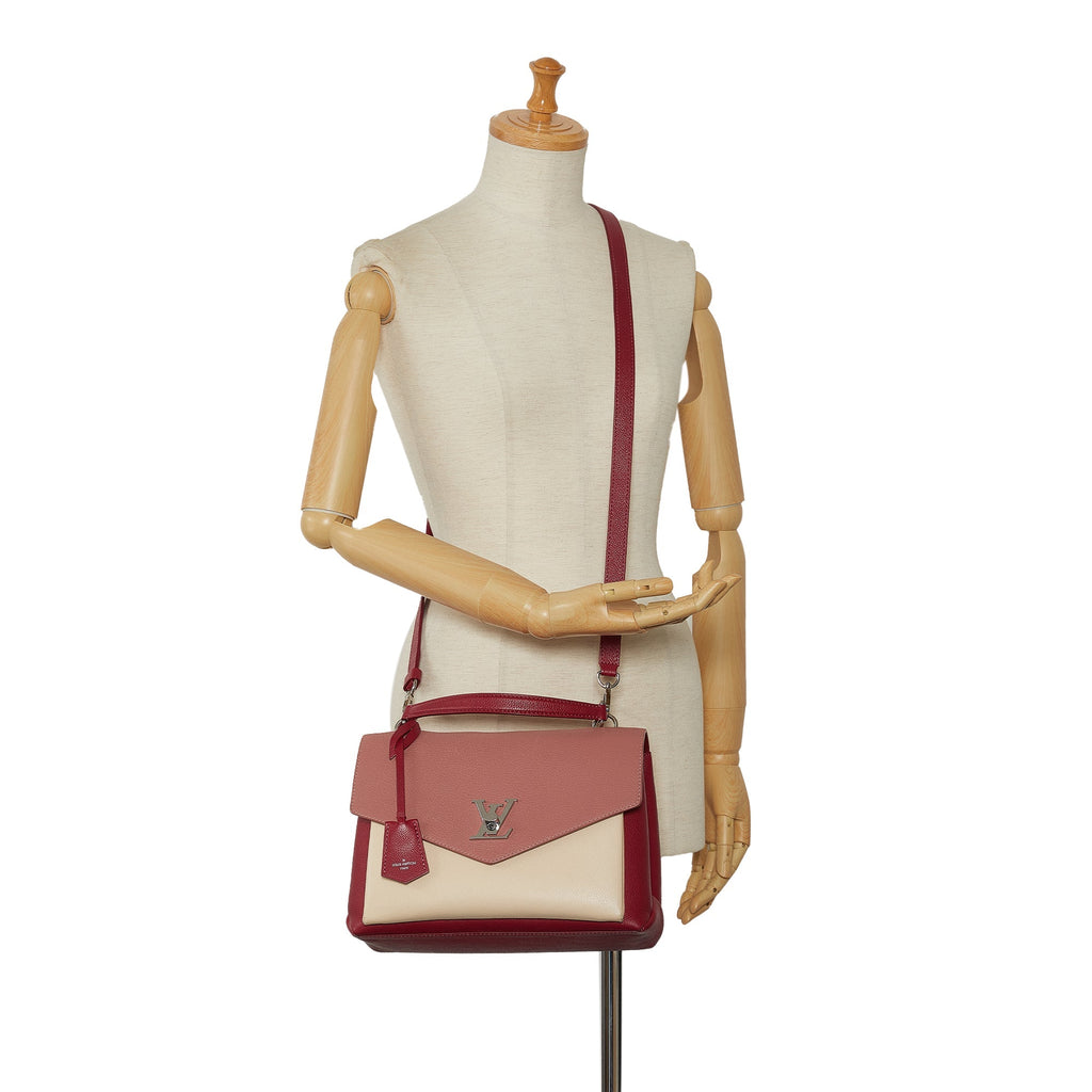 Pink Louis Vuitton MyLockMe Handle Bag Satchel
