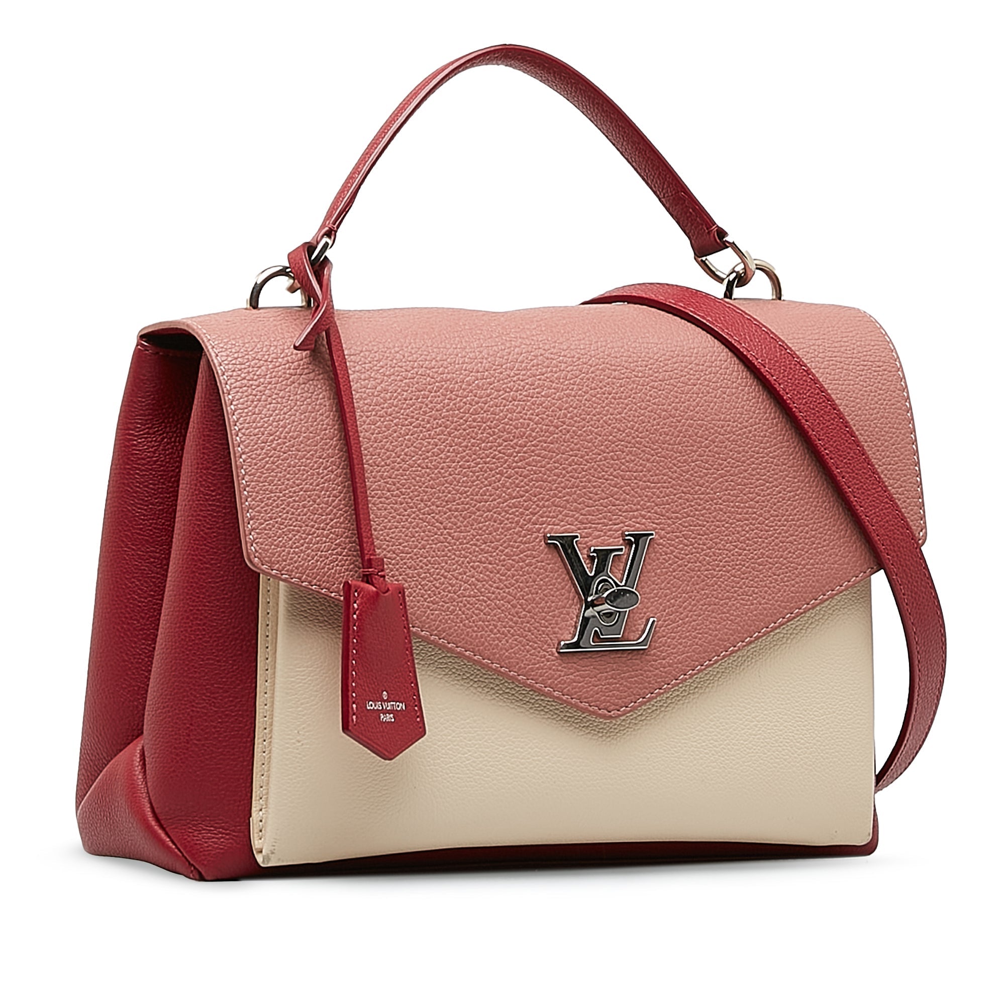 Pink Louis Vuitton MyLockMe Handle Bag Satchel