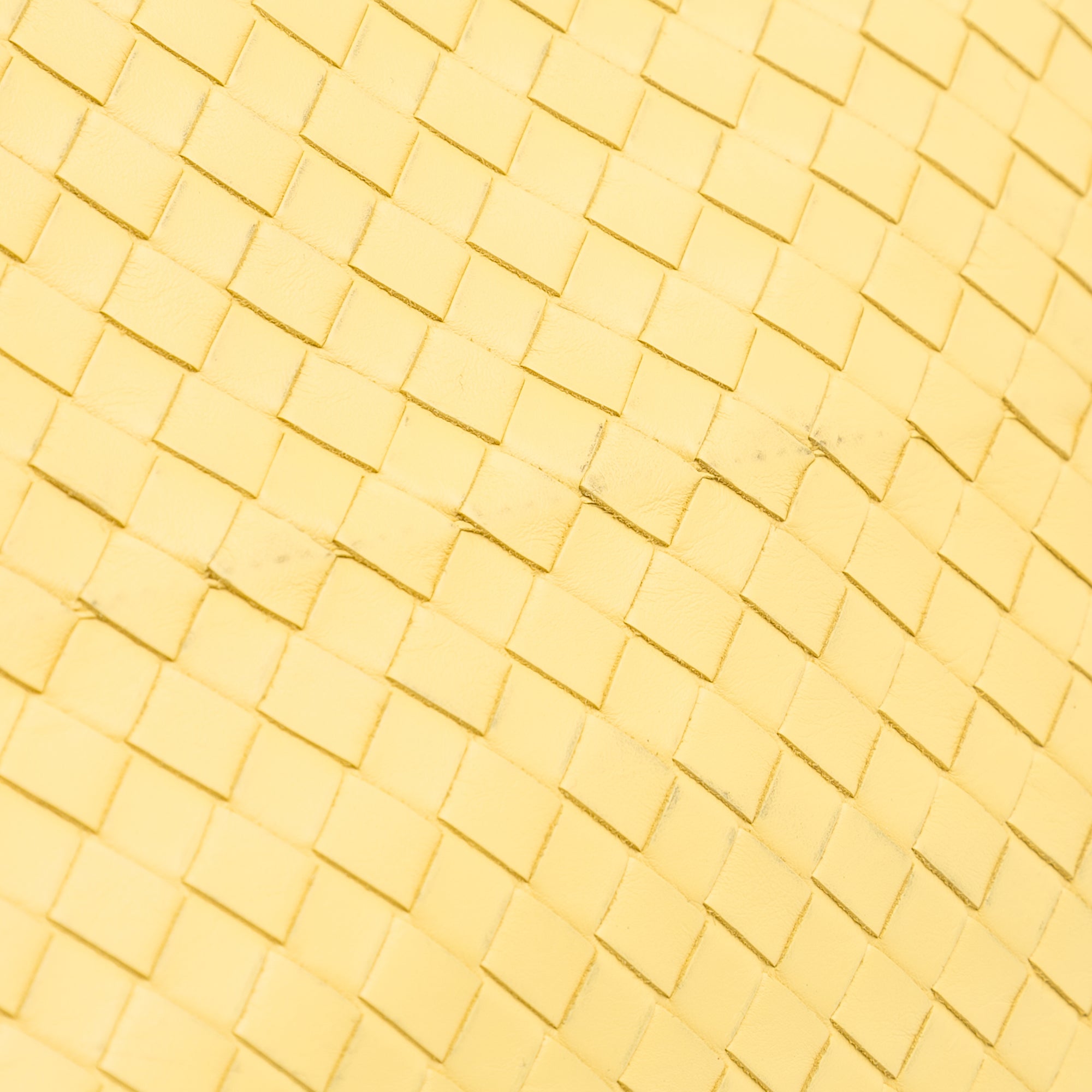 Yellow Bottega Veneta Medium Intrecciato Roma Tote Bag