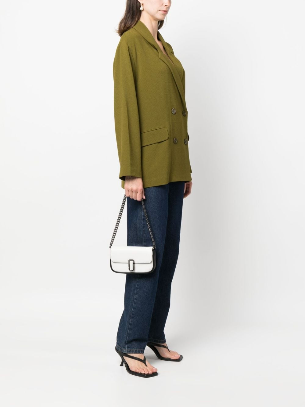 THE J MARC MINI LEATHER SHOULDER BAG