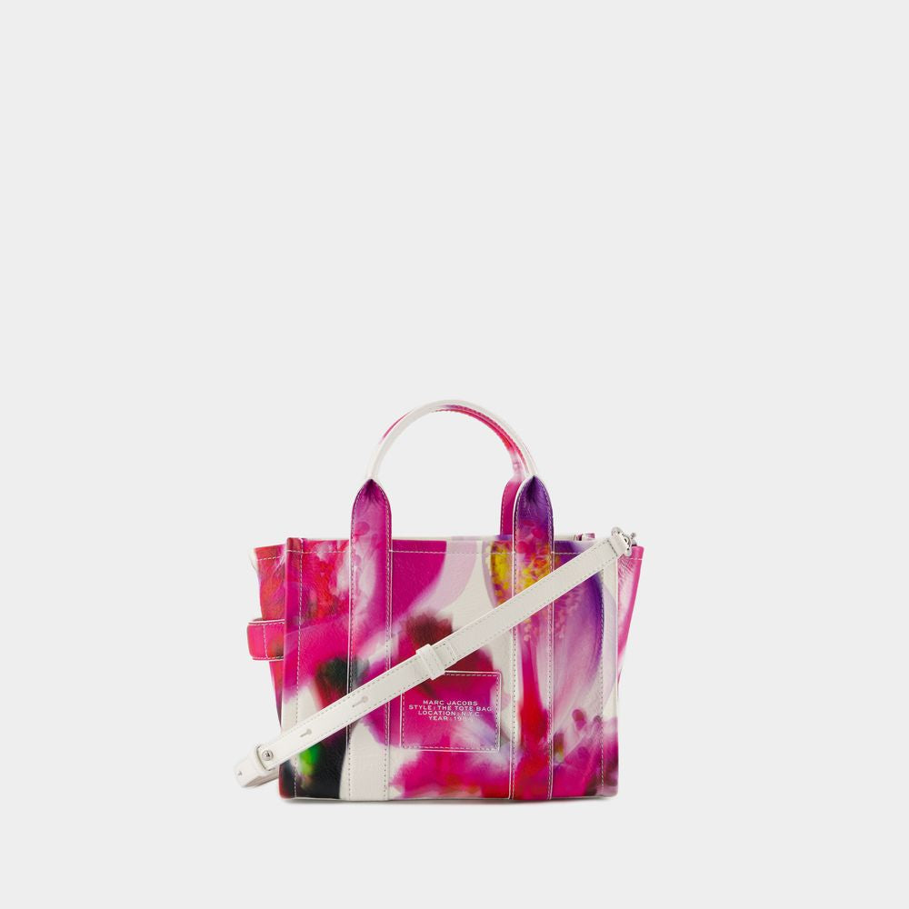 The Future Floral Leather Small Tote Bag
