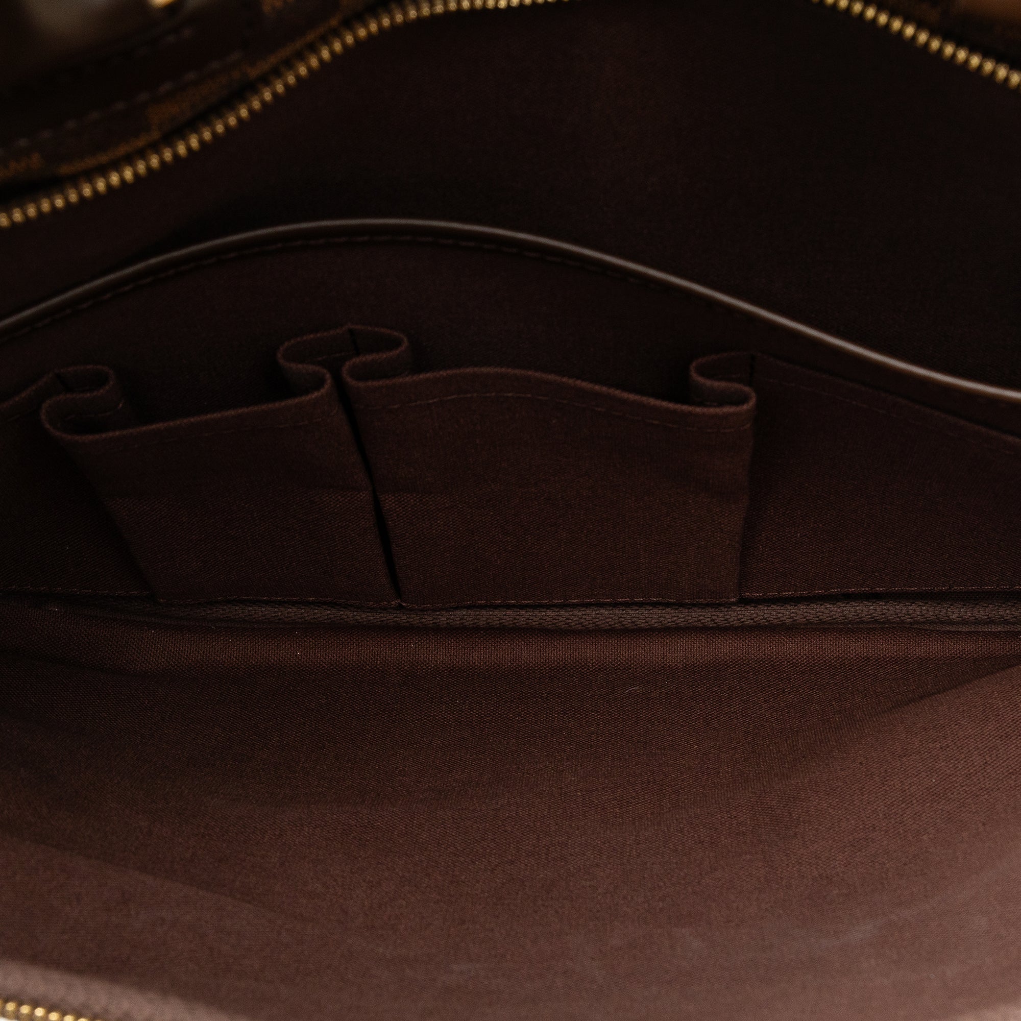 Brown Louis Vuitton Damier Ebene Icare Business Bag