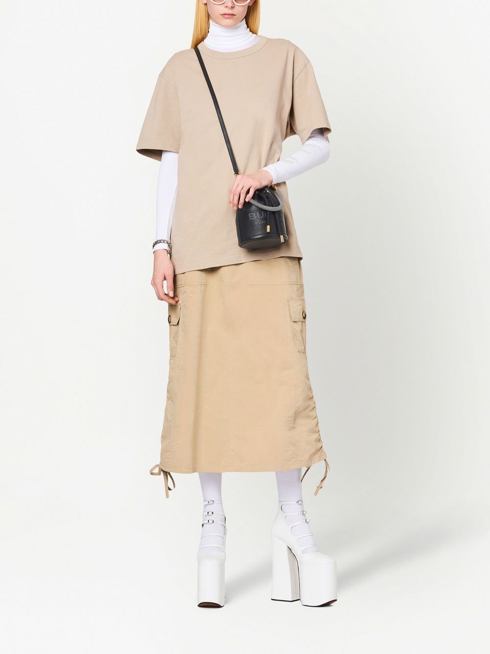 The Leather Mini Bucket Bag