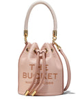 THE LEATHER MICRO BUCKET BAG