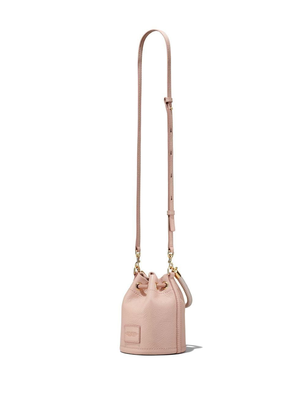 THE LEATHER MICRO BUCKET BAG