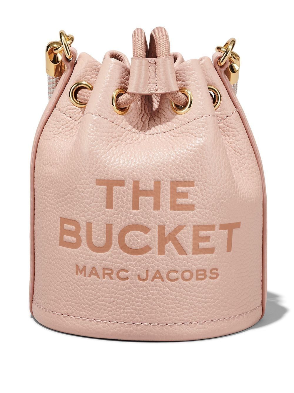 THE LEATHER MICRO BUCKET BAG
