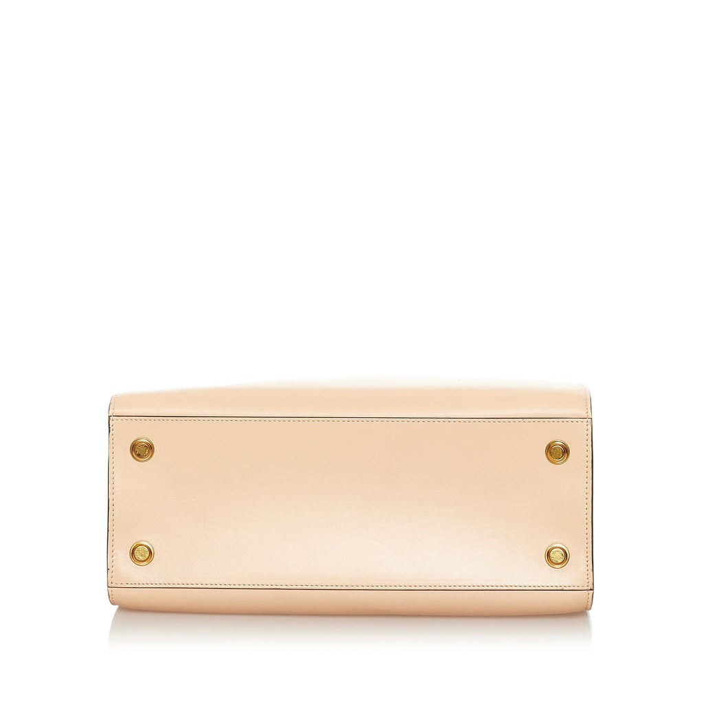 Tan Louis Vuitton City Steamer MM Satchel