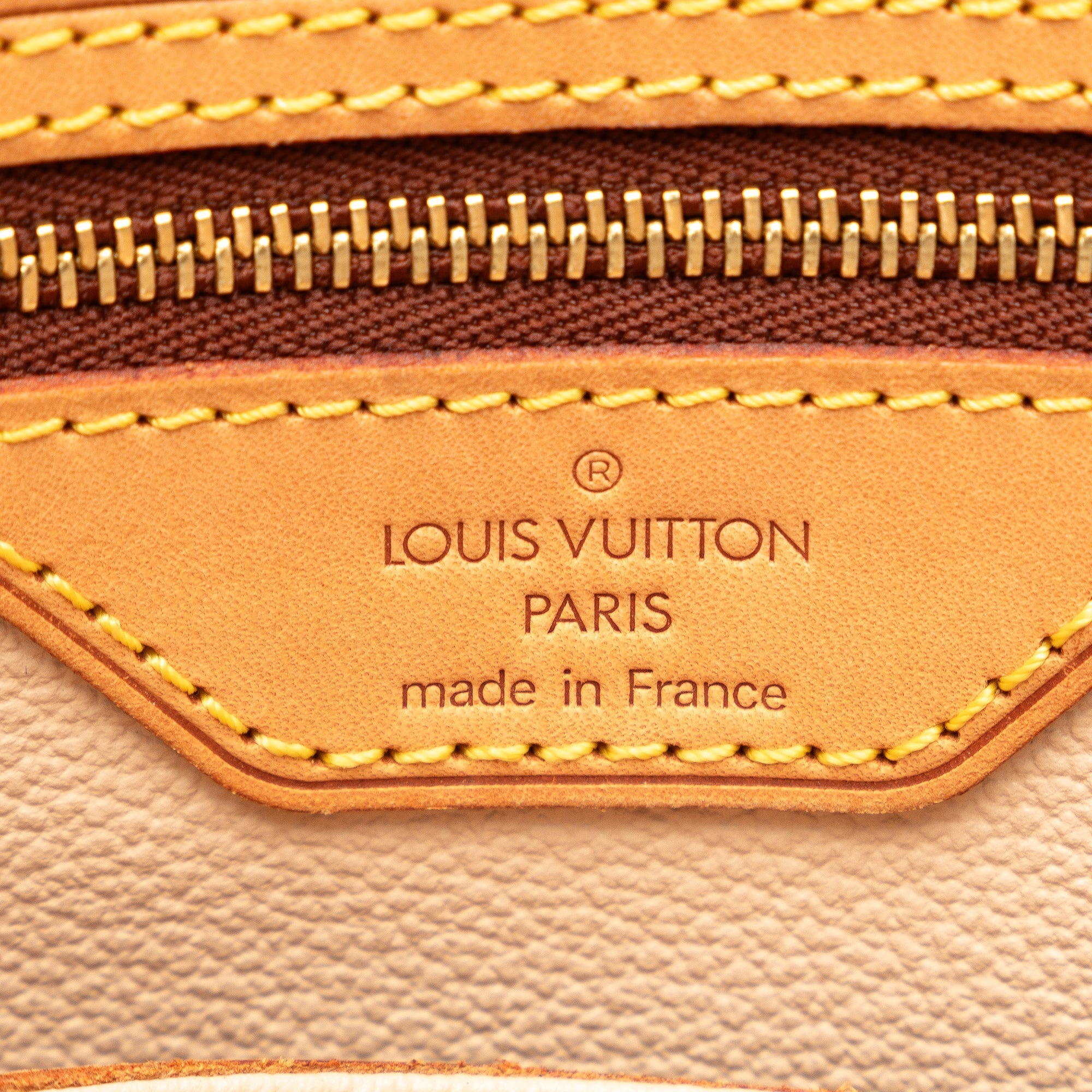 Brown Louis Vuitton Monogram Bucket GM