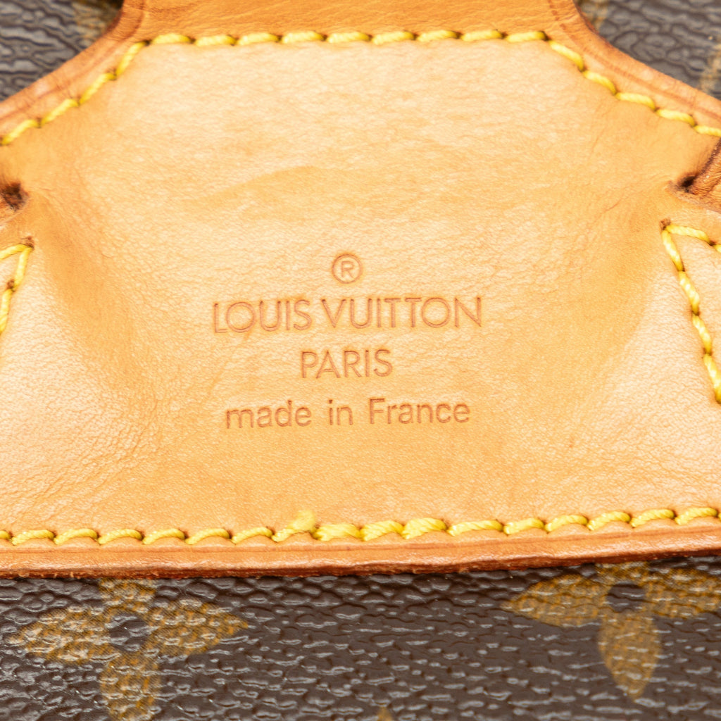 Brown Louis Vuitton Monogram Montsouris MM Backpack