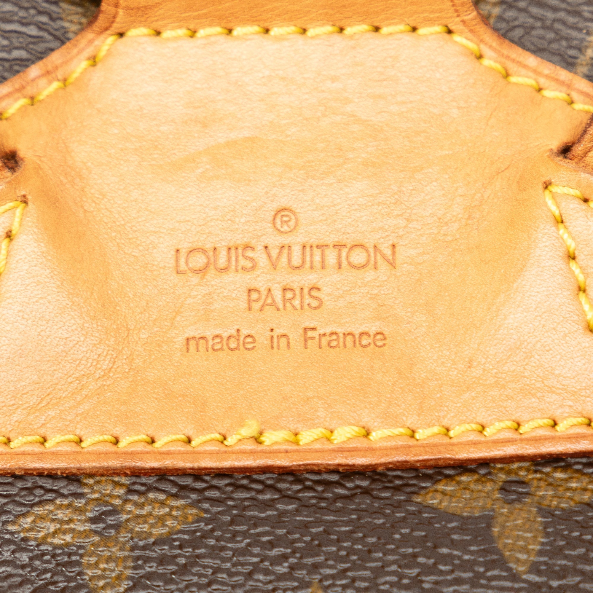 Brown Louis Vuitton Monogram Montsouris MM Backpack