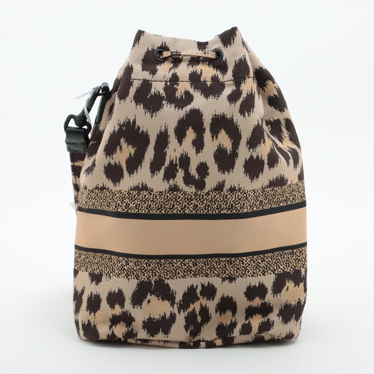 Dior LÃƒÆ’Ã‚Â©opard Nylon Pouch Beige