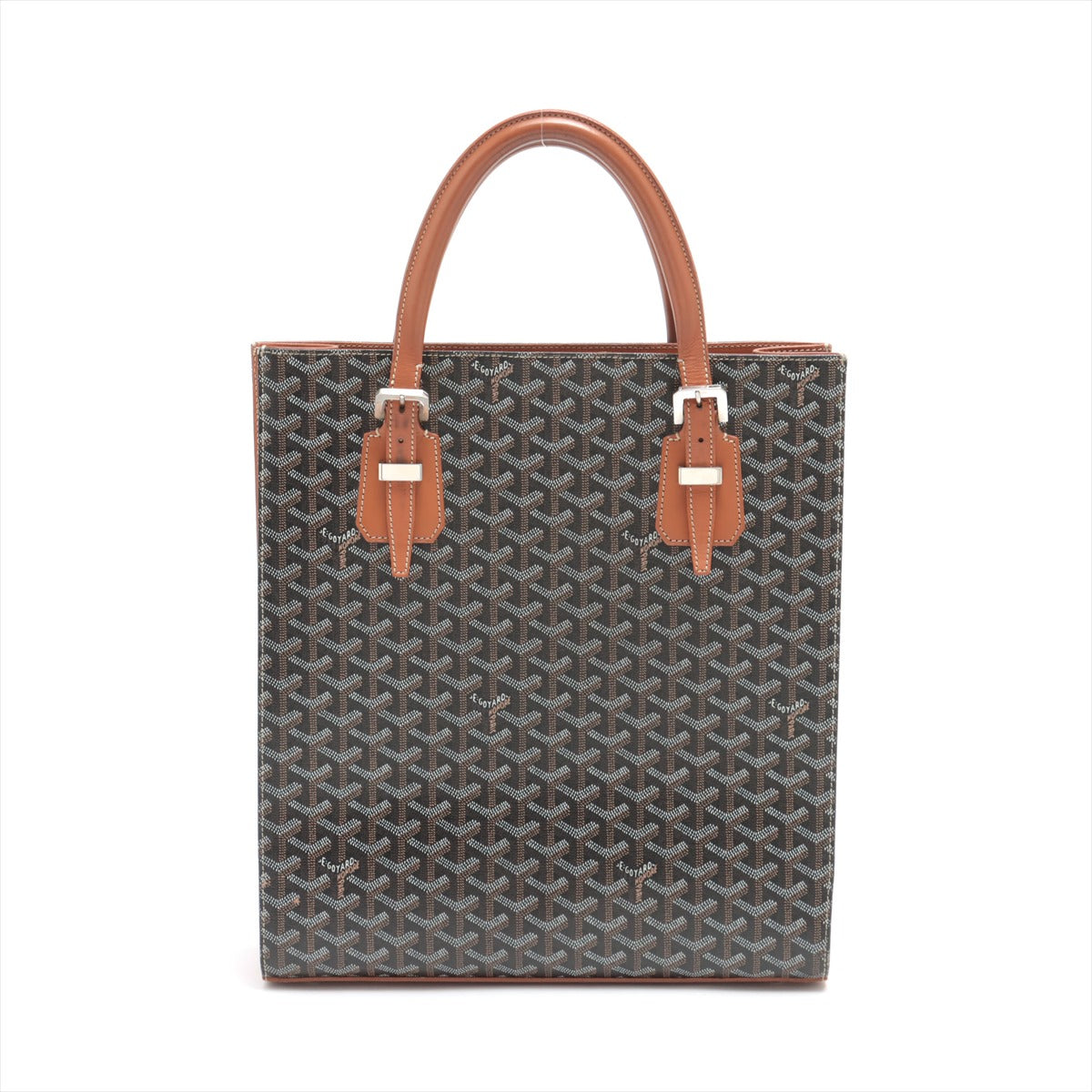 Goyard Goyardine Comores Tote Black x Brown