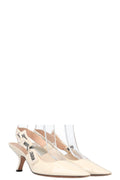 CHRISTIAN DIOR J'adior Slingback Heels White