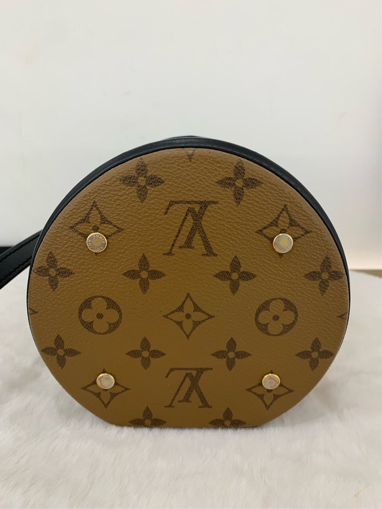 Louis Vuitton Cannes Handbag Reverse Monogram Canvas