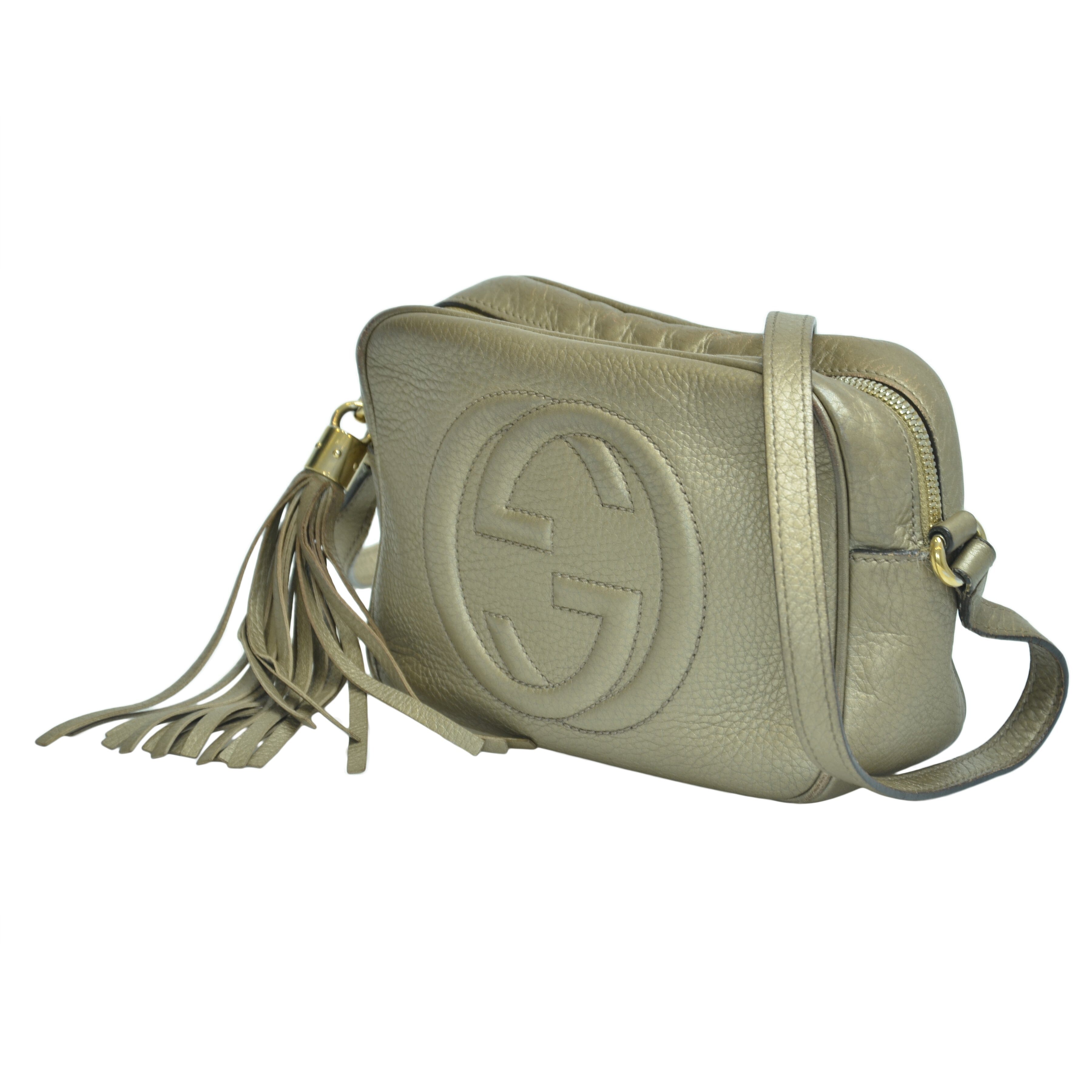 Gold Fringe Disco Soho Bag
