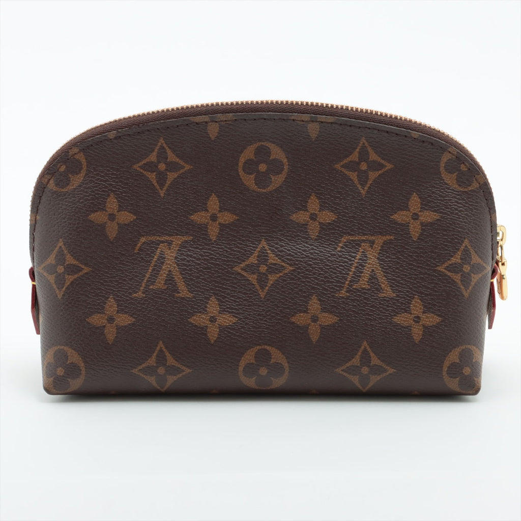 Louis Vuitton Monogram Pochette Cosmetic Brown Pouch