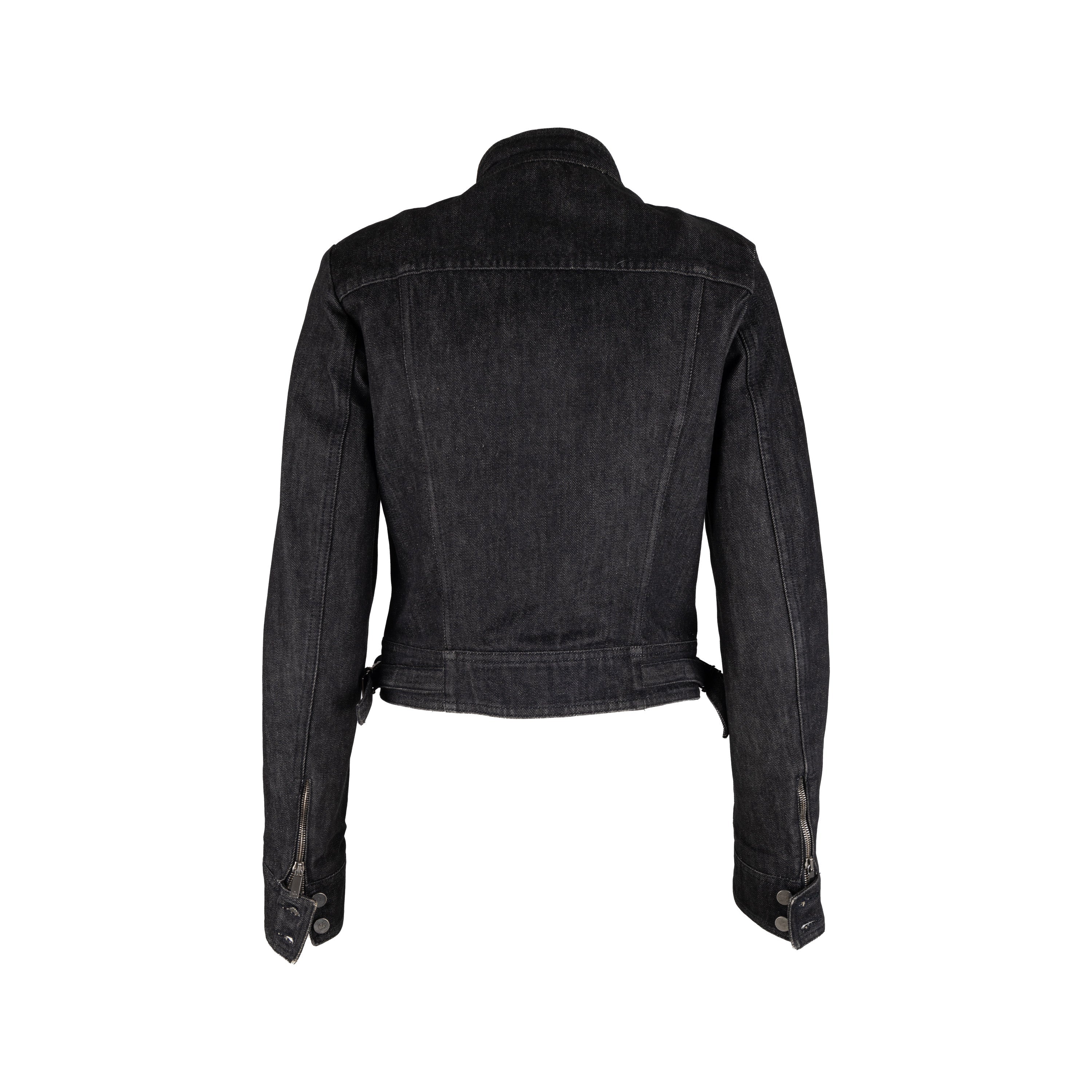 Gucci Denim Biker Jacket - '10s