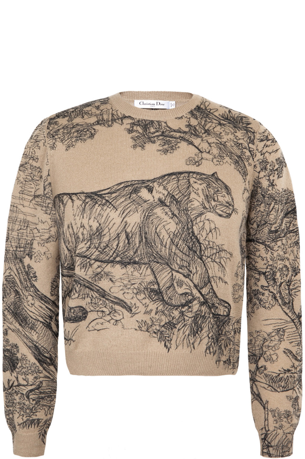 CHRISTIAN DIOR Toile de Jouy Knit Top