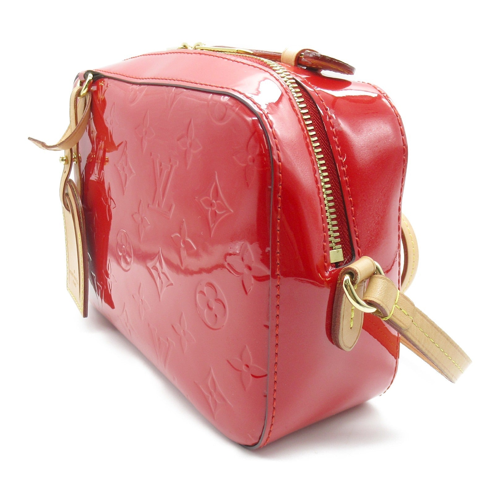 Louis Vuitton Louis Vuitton Santa Monica 2w Shoulder Bag 2way Shoulder Bag Patent Leather Vernis  Red  M90368
