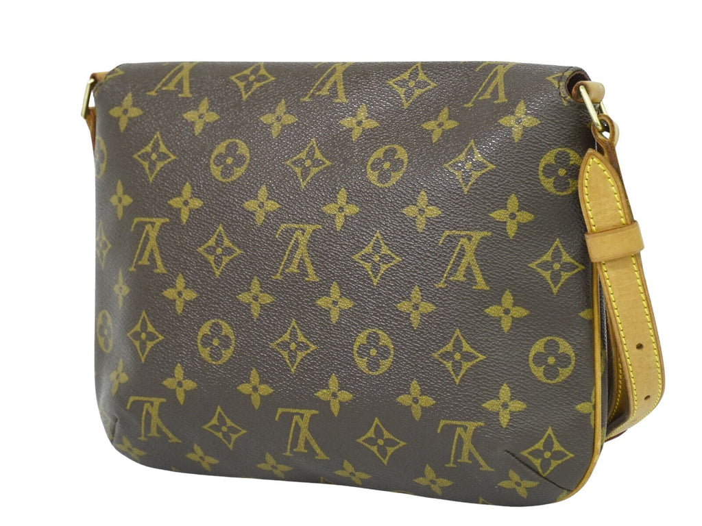 Louis Vuitton Musette Tango  Canvas Shoulder Bag