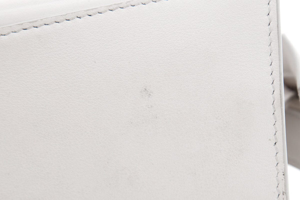 Balenciaga White Leather Neo Classic City Handbag