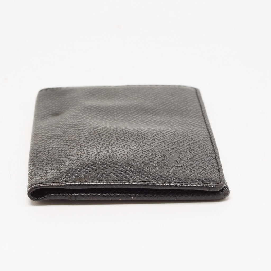 Louis Vuitton  Taiga Leather Bifold Card Case